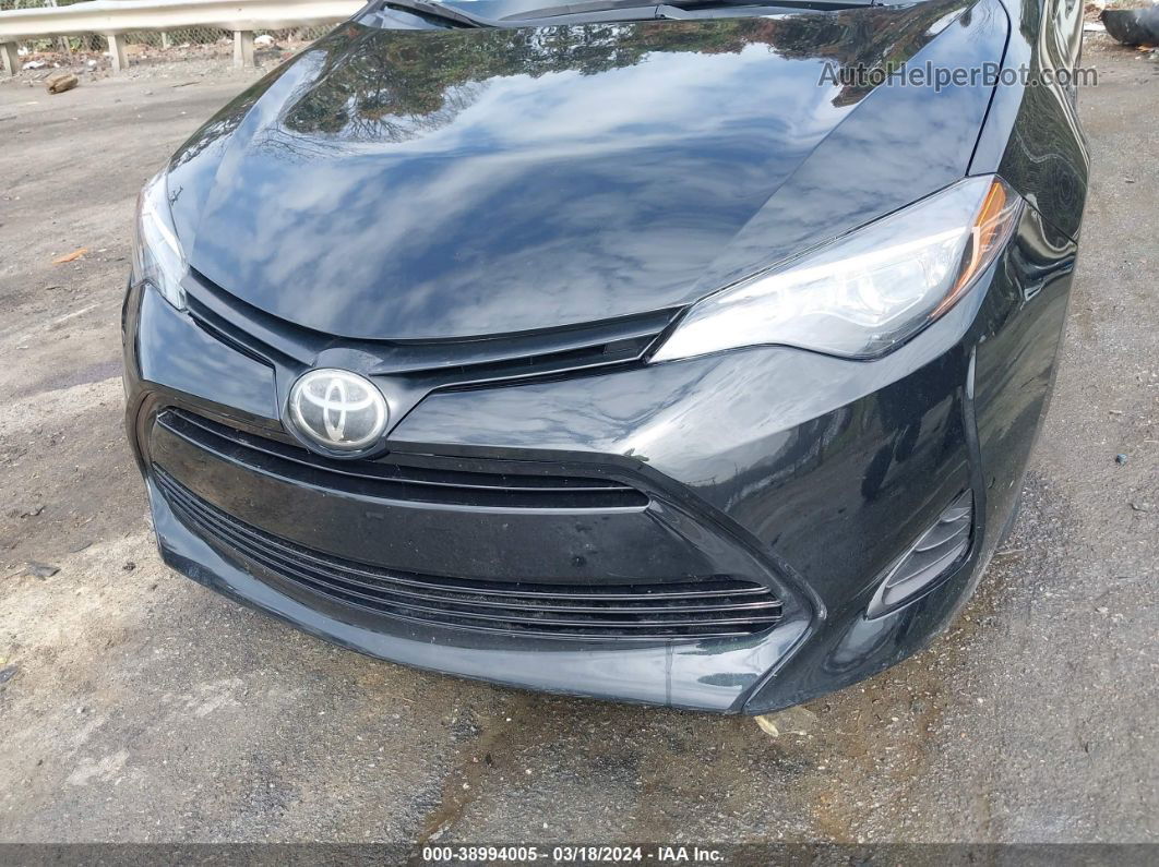 2019 Toyota Corolla L Black vin: 2T1BURHE1KC162777