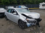 2019 Toyota Corolla L Silver vin: 2T1BURHE1KC164416