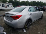 2019 Toyota Corolla L Серебряный vin: 2T1BURHE1KC164416