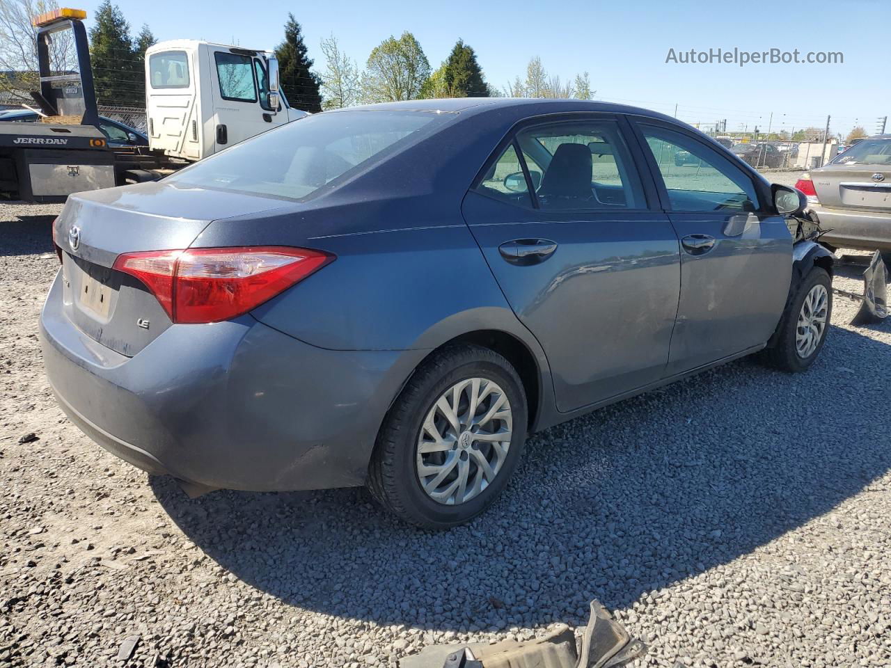 2019 Toyota Corolla L Teal vin: 2T1BURHE1KC171673