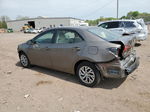 2019 Toyota Corolla L Gray vin: 2T1BURHE1KC176078