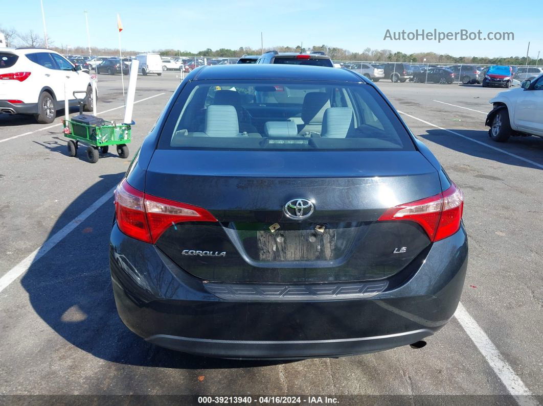 2019 Toyota Corolla Le Black vin: 2T1BURHE1KC184830