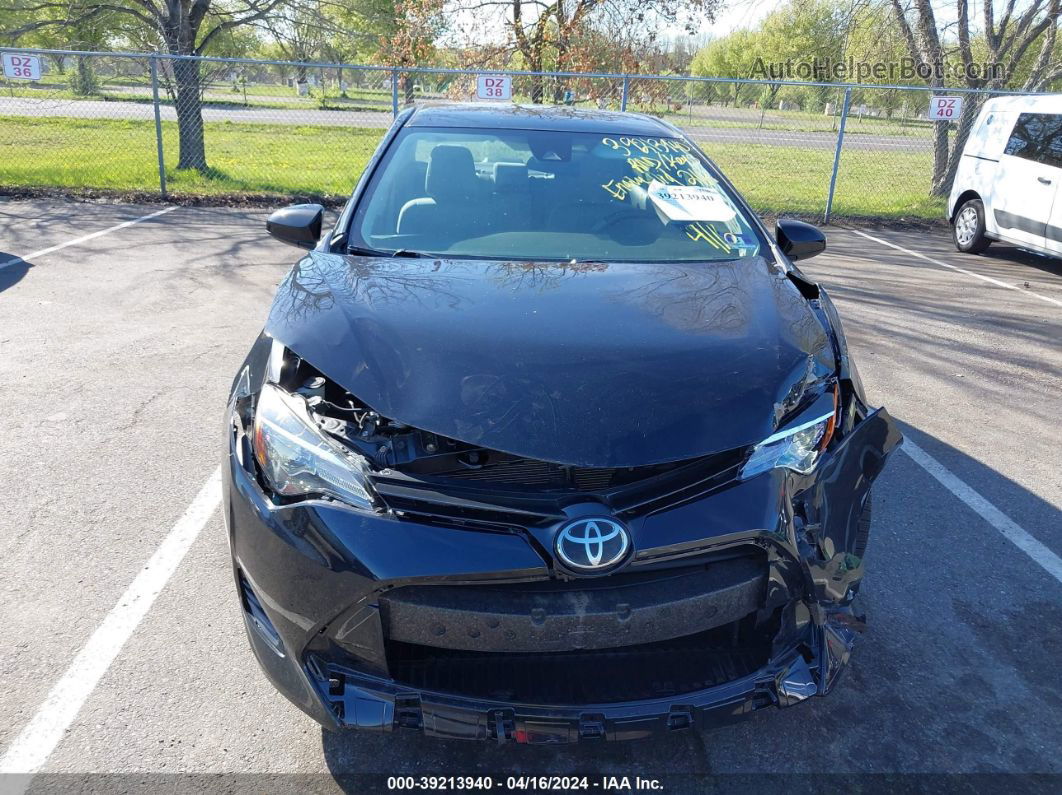 2019 Toyota Corolla Le Black vin: 2T1BURHE1KC184830