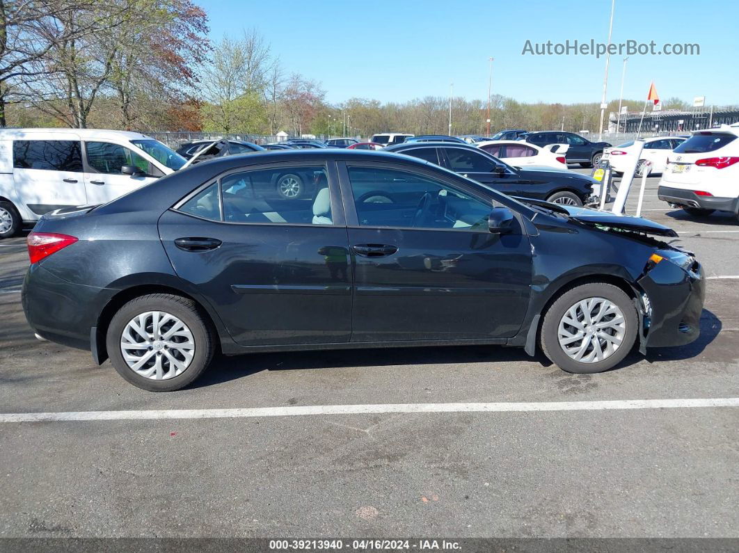 2019 Toyota Corolla Le Black vin: 2T1BURHE1KC184830