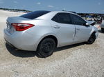 2019 Toyota Corolla L Silver vin: 2T1BURHE1KC194791