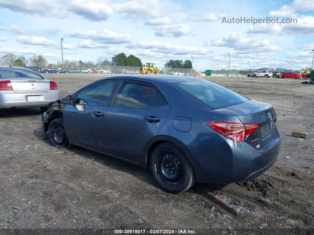 2019 Toyota Corolla Le Blue vin: 2T1BURHE1KC200587