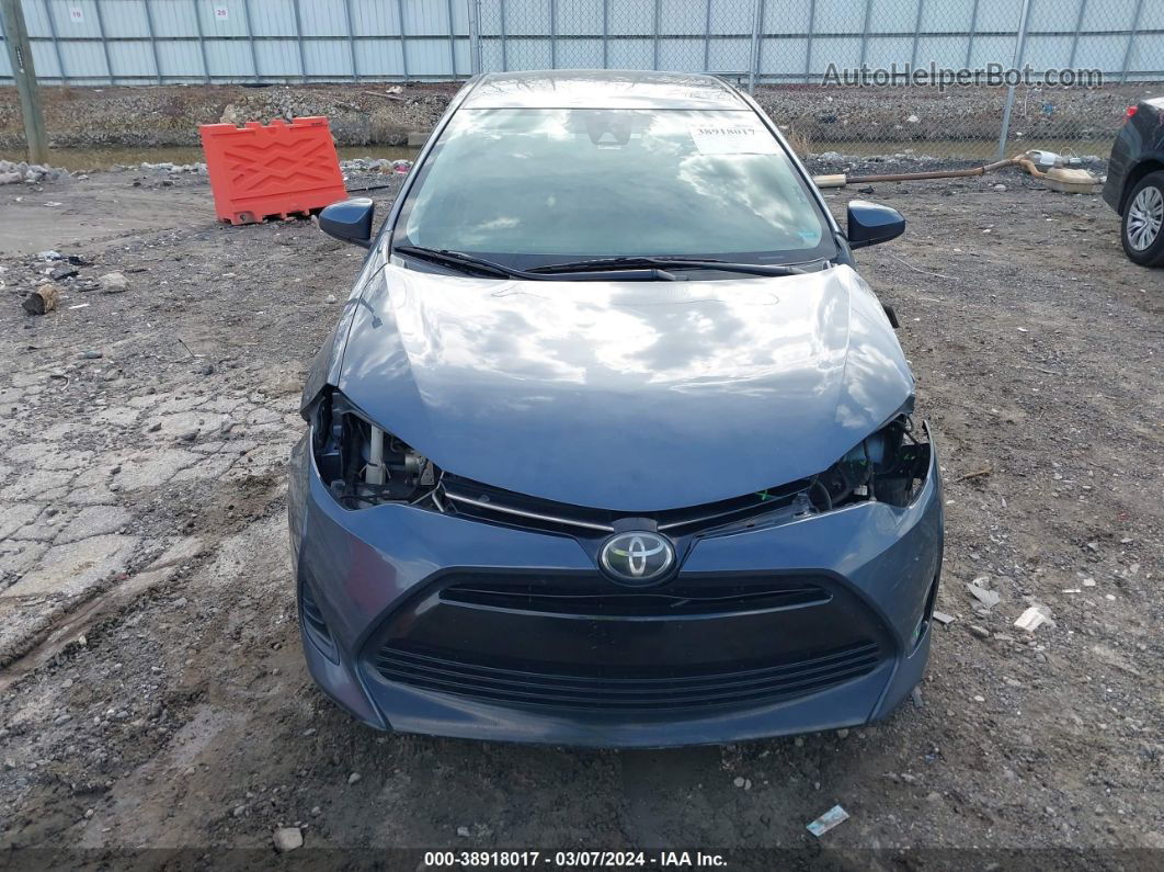 2019 Toyota Corolla Le Blue vin: 2T1BURHE1KC200587