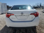 2019 Toyota Corolla L White vin: 2T1BURHE1KC203294