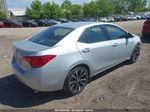 2019 Toyota Corolla Se Silver vin: 2T1BURHE1KC208284