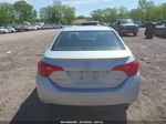 2019 Toyota Corolla Se Silver vin: 2T1BURHE1KC208284