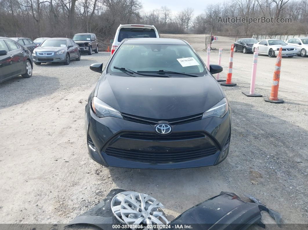 2019 Toyota Corolla Le Черный vin: 2T1BURHE1KC216417