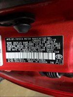 2019 Toyota Corolla L Красный vin: 2T1BURHE1KC231323