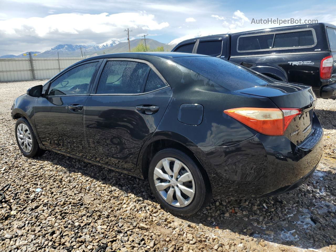 2019 Toyota Corolla L Black vin: 2T1BURHE1KC231757