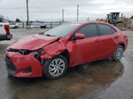 2019 Toyota Corolla L Red vin: 2T1BURHE1KC234870