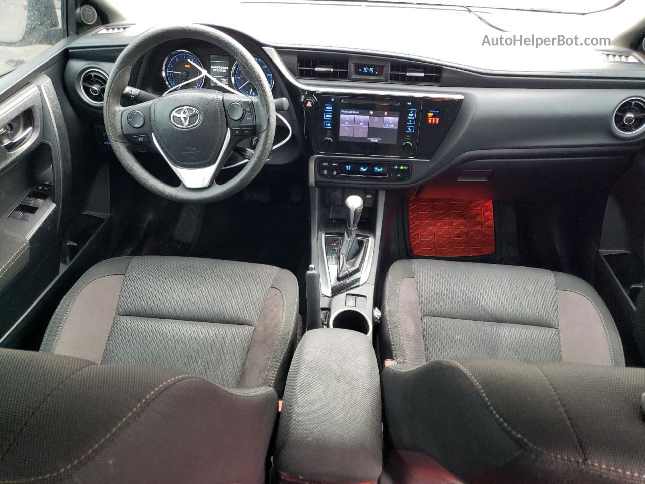 2019 Toyota Corolla L Red vin: 2T1BURHE1KC234870