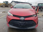 2019 Toyota Corolla L Red vin: 2T1BURHE1KC234870