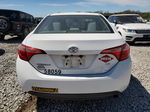 2019 Toyota Corolla L White vin: 2T1BURHE1KC240247