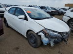 2019 Toyota Corolla L White vin: 2T1BURHE1KC240314