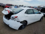 2019 Toyota Corolla L White vin: 2T1BURHE1KC240314