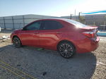 2014 Toyota Corolla L Red vin: 2T1BURHE2EC081677