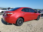 2014 Toyota Corolla L Red vin: 2T1BURHE2EC081677