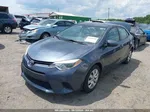 2014 Toyota Corolla Le Gray vin: 2T1BURHE2EC108649