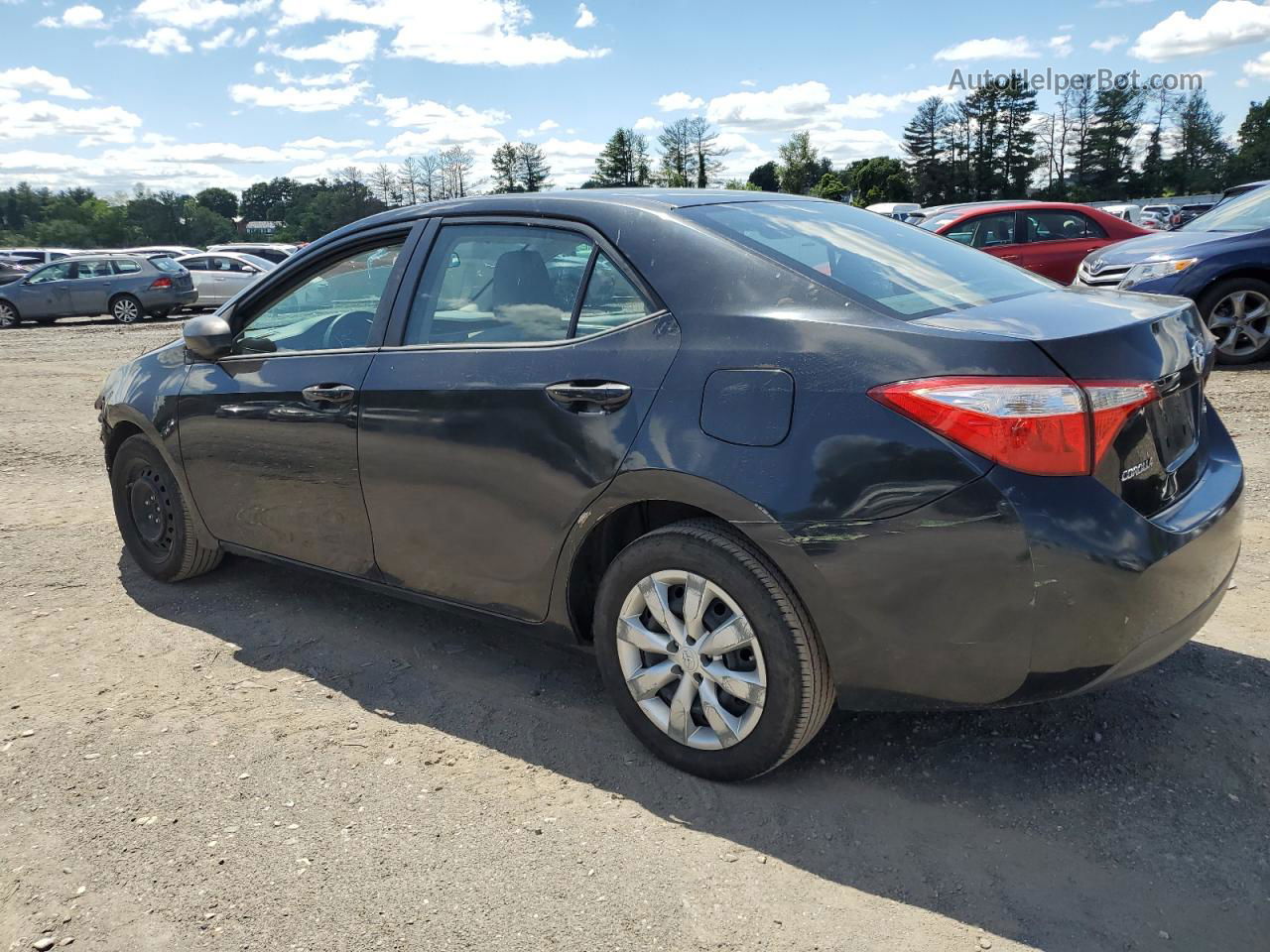 2014 Toyota Corolla L Charcoal vin: 2T1BURHE2EC137858