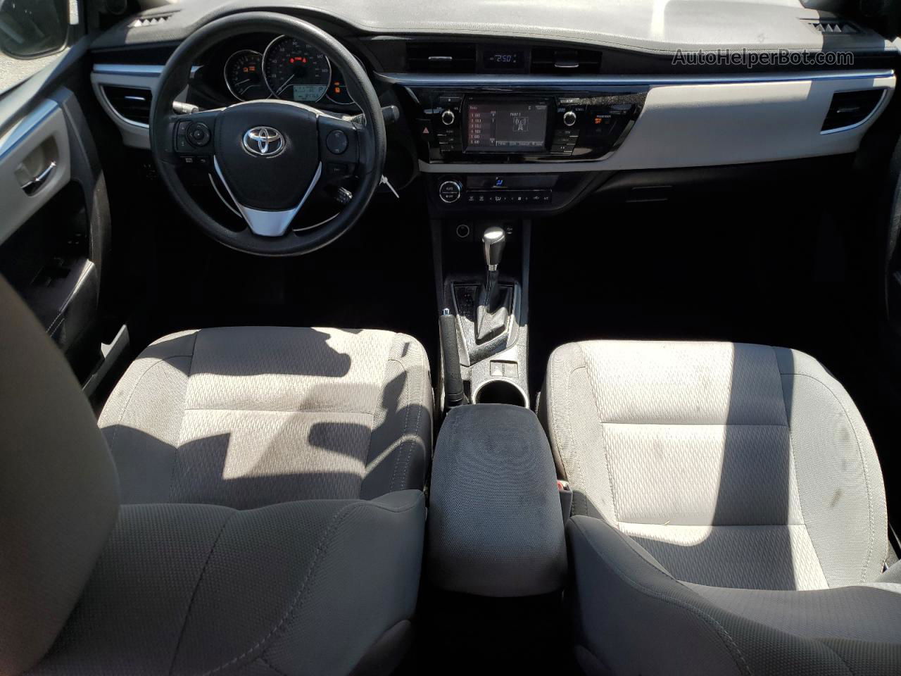 2014 Toyota Corolla L Угольный vin: 2T1BURHE2EC137858