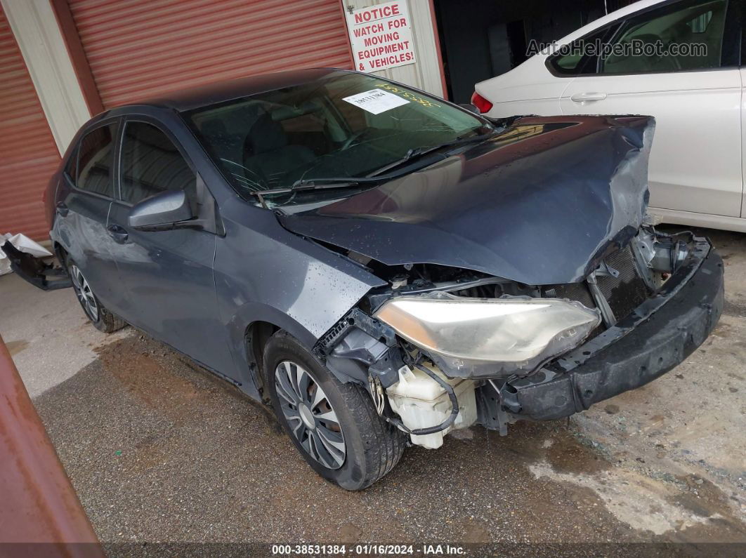 2014 Toyota Corolla L Black vin: 2T1BURHE2EC138105