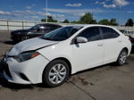 2014 Toyota Corolla L Белый vin: 2T1BURHE2EC155227