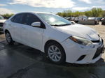 2014 Toyota Corolla L Белый vin: 2T1BURHE2EC155227