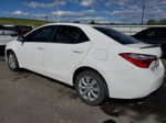 2014 Toyota Corolla L White vin: 2T1BURHE2EC155227