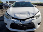 2014 Toyota Corolla L White vin: 2T1BURHE2EC155227