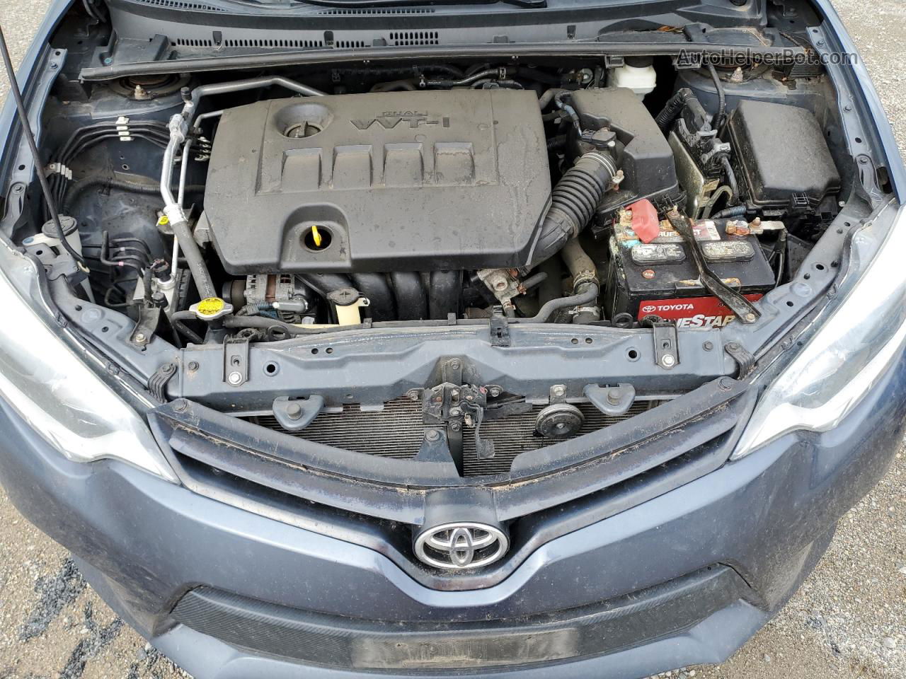 2014 Toyota Corolla L Серый vin: 2T1BURHE2EC191600