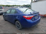 2014 Toyota Corolla S Plus Blue vin: 2T1BURHE2EC222411