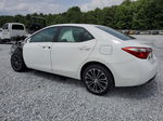 2015 Toyota Corolla L White vin: 2T1BURHE2FC246368