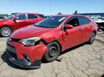 2015 Toyota Corolla L Red vin: 2T1BURHE2FC254373