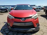 2015 Toyota Corolla L Red vin: 2T1BURHE2FC254373