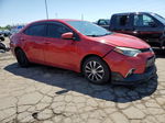 2015 Toyota Corolla L Red vin: 2T1BURHE2FC254373