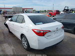 2015 Toyota Corolla Le White vin: 2T1BURHE2FC261677