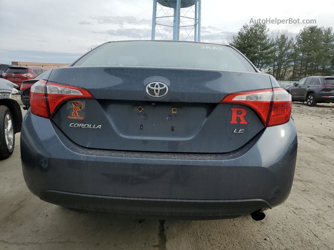 2015 Toyota Corolla L Charcoal vin: 2T1BURHE2FC274218