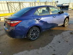 2015 Toyota Corolla L Синий vin: 2T1BURHE2FC282044