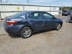 2015 Toyota Corolla L Blue vin: 2T1BURHE2FC289950