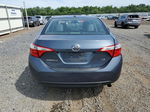 2015 Toyota Corolla L Blue vin: 2T1BURHE2FC289950