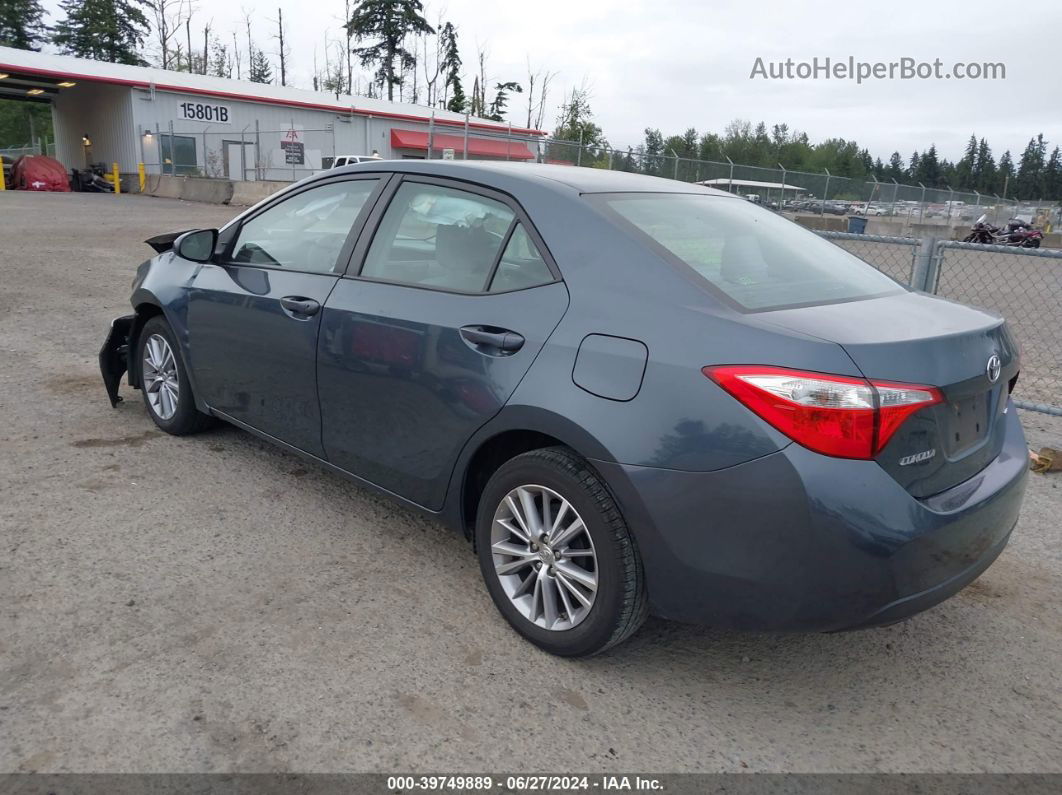 2015 Toyota Corolla Le Plus Blue vin: 2T1BURHE2FC341755