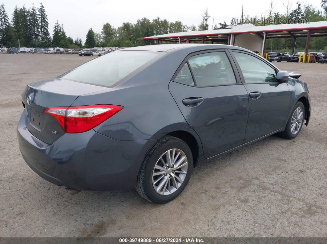 2015 Toyota Corolla Le Plus Blue vin: 2T1BURHE2FC341755