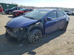 2015 Toyota Corolla L Синий vin: 2T1BURHE2FC341917