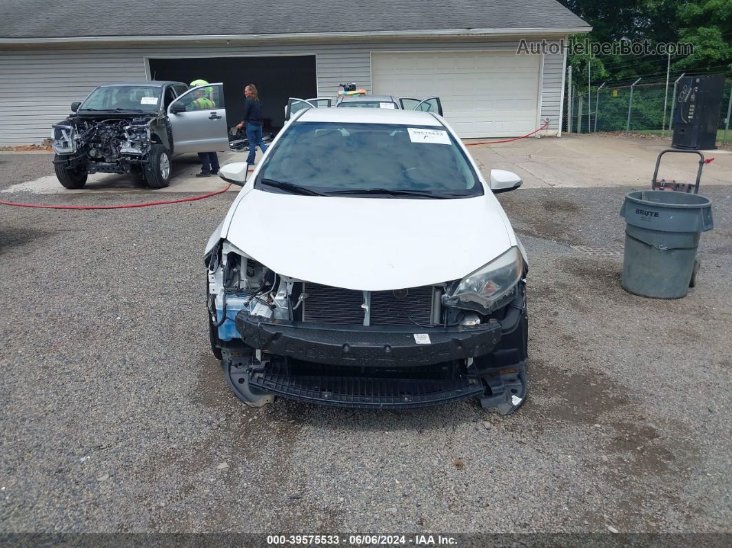 2015 Toyota Corolla S Plus White vin: 2T1BURHE2FC342999