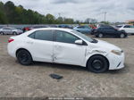 2015 Toyota Corolla L White vin: 2T1BURHE2FC367627