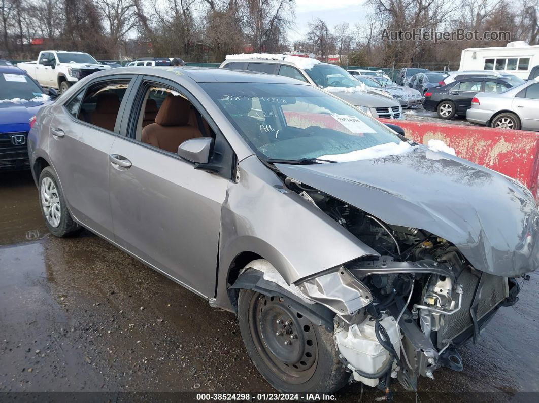 2015 Toyota Corolla Le Brown vin: 2T1BURHE2FC388705